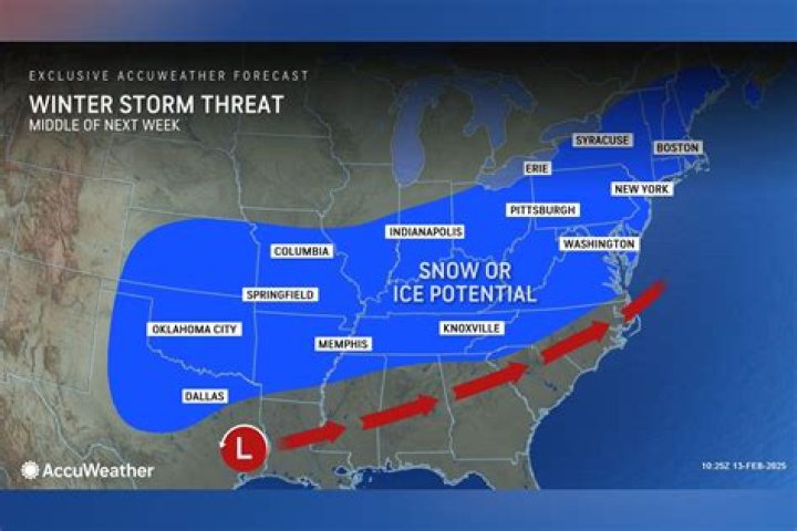 Second Winter Storm Could Dump Another 8 Inches of Snow on These Regions